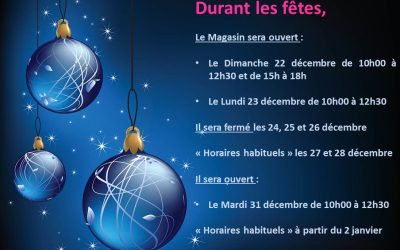 Pour les Fêtes !