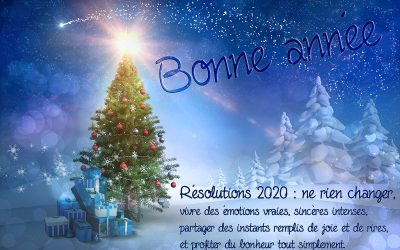 Excellente année à tous mes fidèles clients !