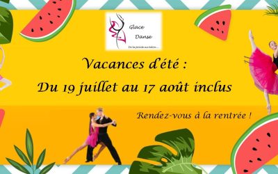 Vacances d’été !