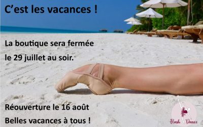 Eté 2023 : Vacances et stages de danse !